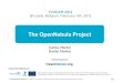 FOSDEM 2012 - OpenNebula Project