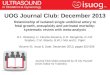 UOG Journal Club: Relationship of isolated single umbilical artery to fetal growth, aneuploidy and perinatal mortality: systematic review with meta-analysis