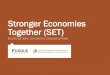 Stronger Economies Together Booklet