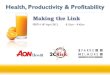 Health Productivity  Profitability