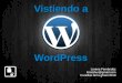 Vistiendo a WordPress