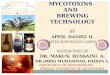 Mycotoxin and brewing technology (APEH Daniel O.)
