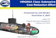 VA Class Cost Reduction