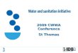 Water and Sanitation Initiative - IDB