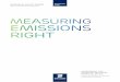 Ericsson Report - Measuring Emissions Right - Methodology