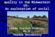 Agriculture and water quality in the midwestern USA