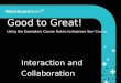 Interaction and collaboration workshop presentation