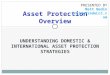Matt Nedin - Asset Protection Presentation