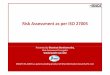 ISO 27005 Risk Assessment