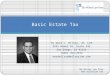 Basic Estate Tax