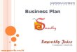 Business Plan of Smoothy Juice Company