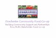 Dorchester Community Food Co-op: Building a Multi-Stakeholder Co-op