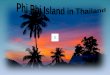 Phi phii island in thailand
