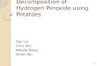 Decomposition of hydrogen peroxide using potatoes
