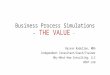 BPSim   The Value of Business Process Simulation