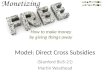Direct Cross Subsidies