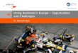Doing Business in Europe – Opportunities & Challenges