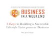 The 5 Keys to Building a Successful Lifestyle Entrepreneur Business