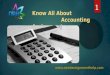 Know all about Accounting Assignment
