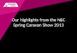 NEC spring caravan show highlights