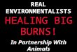 HEALING BIG BURNS, In Partnership With Animals