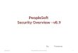 People Soft Security Overview