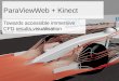ParaViewWeb + Kinect