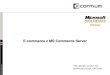 Webinarium: E-commerce Z Microsoft Commerce Server