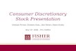 Consumer Discretionary Stock Presentation Shahyan Ahmad