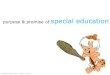 Purpose & Promise Of Special Education