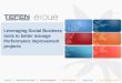 Leveraging Social Business Tools to better manage Performance Improvement projects