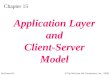 Application Layer and Client Server Model