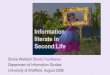Information Literate in Second Life