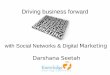 Driving business forward with social networks & digital marketing