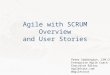 Agile and User Story Workshop - Peter Saddington