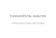 Fundamental analysis lecture mba finace