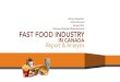 Fast Food Industry in Canada (2012)