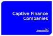 Captive Finance Model