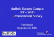 WiFi RF survey Eastern Campus