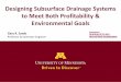 The Role of Drainage Depth and Intensity on Hydrology and Nutrient Loss In the Cornbelt