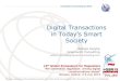Digital transactions in Today’s Smart Society_ITU Warsaw