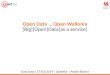 (Big) (Open) Data (as a service) in Wallonia