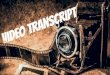 What Is A Video Transcript?