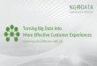 Turning Big Data into More Effective Customer Experiences