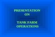 Tank Farm Operations
