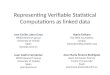 Representing verifiable statistical index computations as linked data