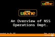 NSS Operations Overview
