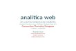 Analítica web sin herramientas de medición. Ricardo Tayar