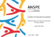 Presentación Centro de Innovación Social - ANSPE (Inglés)