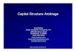 Capital Structure Arbitrage